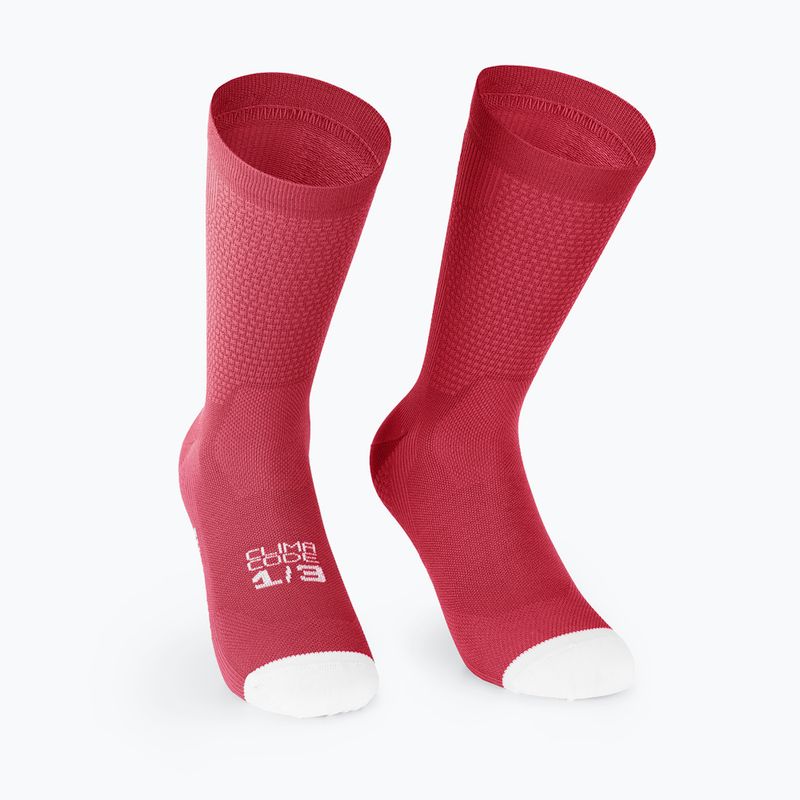 Skarpety ASSOS Endurance S11 deadly berry