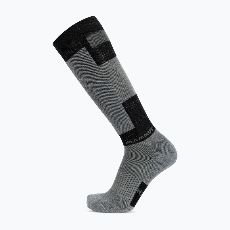 Skarpety Mammut Freeski Merino Knee Socks black/gabbro