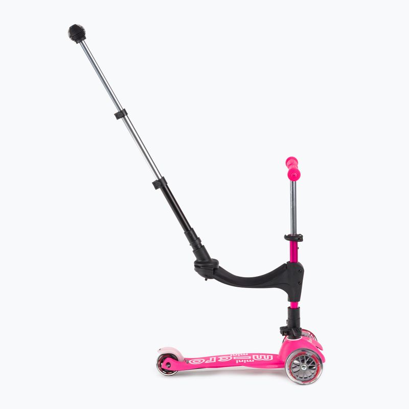 Hulajnoga trójkołowa dziecięca Micro Mini 3in1 Deluxe Plus pink 2