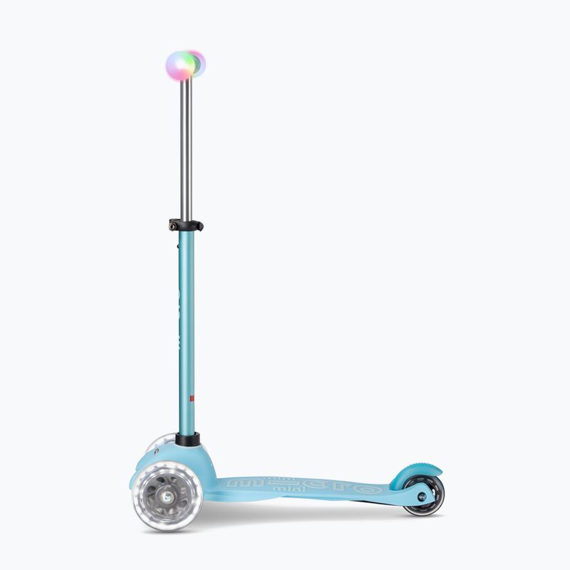 Hulajnoga trójkołowa dziecięca Micro Mini2grow Magic LED blue 14