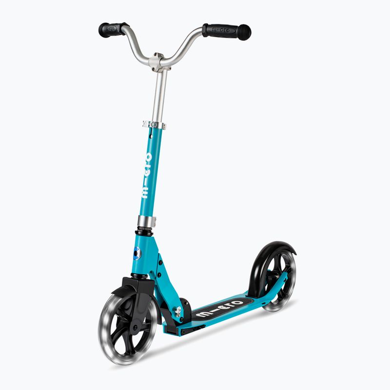 Hulajnoga miejska dziecięca Micro Cruiser LED aqua
