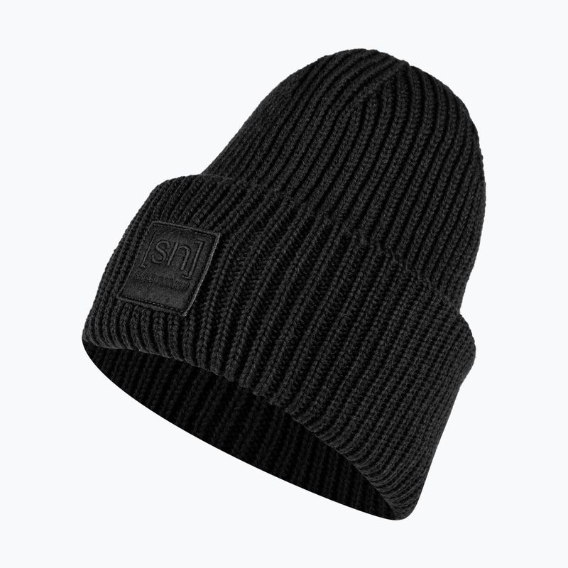 Czapka zimowa super.natural KriTeeini Beanie jet black 2