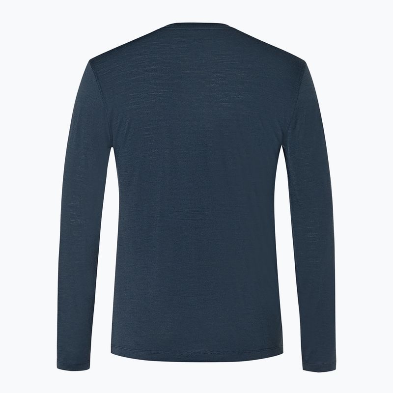 Longsleeve męski super.natural Kryssede Ski blueberry/fresh white/high risk red 4