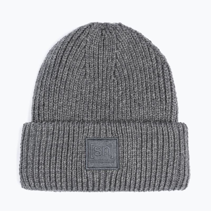 Czapka zimowa super.natural KriTeeini Beanie cashmere grey melange