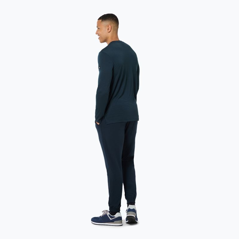 Longsleeve męski super.natural HZSG Haute Route blueberry/various 3