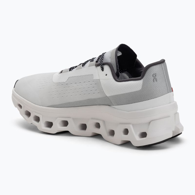 Buty do biegania męskie On Cloudmonster allwhite 3