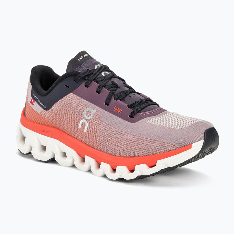 Buty do biegania damskie On Cloudflow 4 quartz/flam