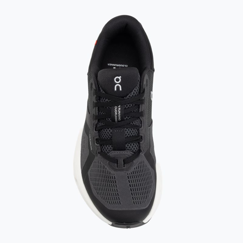Buty do biegania damskie On Cloudrunner 2 Wide eclipse/black 5