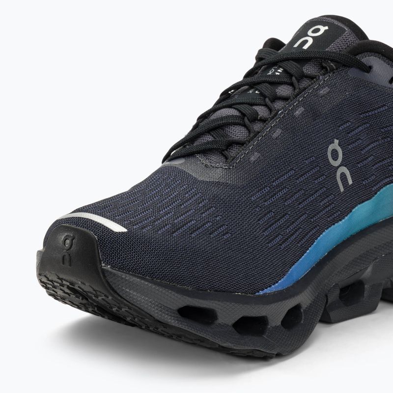 Buty do biegania damskie On Cloudspark black/blueberry 7