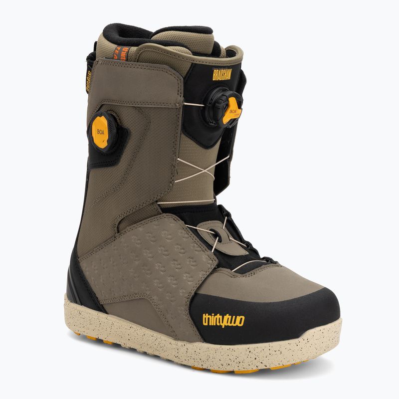 Buty snowboardowe męskie ThirtyTwo Lashed Double Boa Bradhsaw '25 olive/black