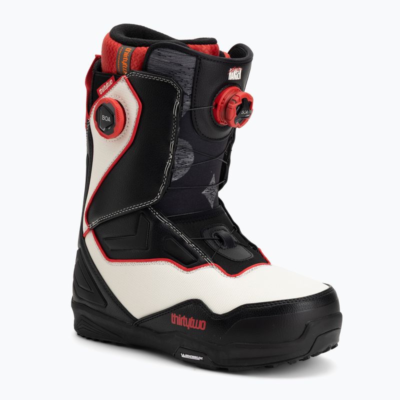 Buty snowboardowe męskie ThirtyTwo TM-2 Double Boa Hansen '25 black/white