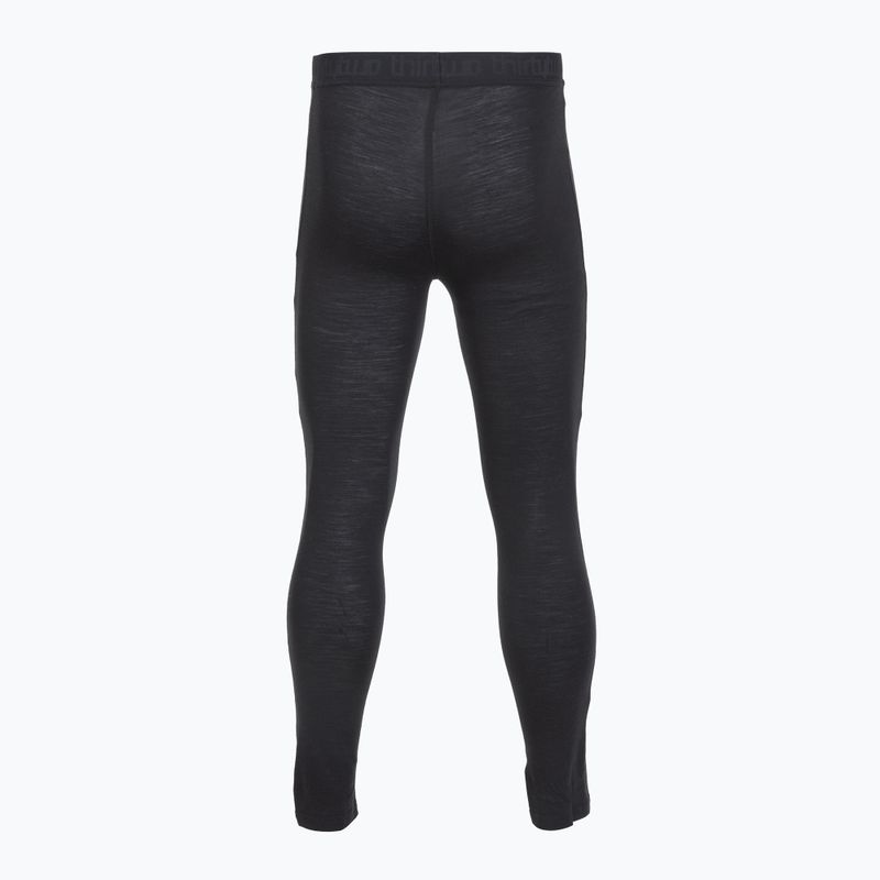 Spodnie termoaktywne męskie ThirtyTwo Ridelite Merino black/black 2