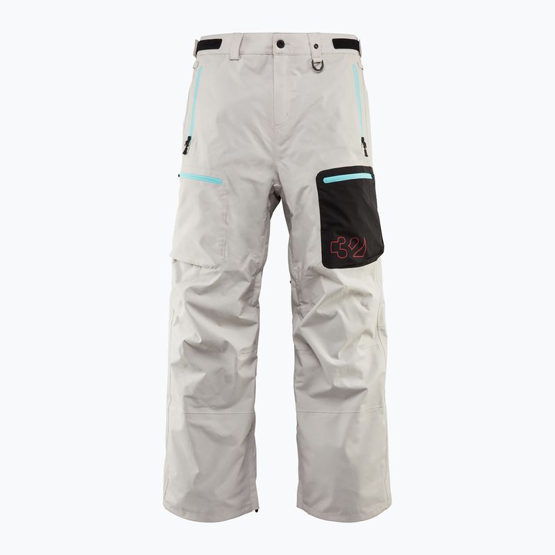 Spodnie snowboardowe męskie ThirtyTwo TM Recycled cement 7