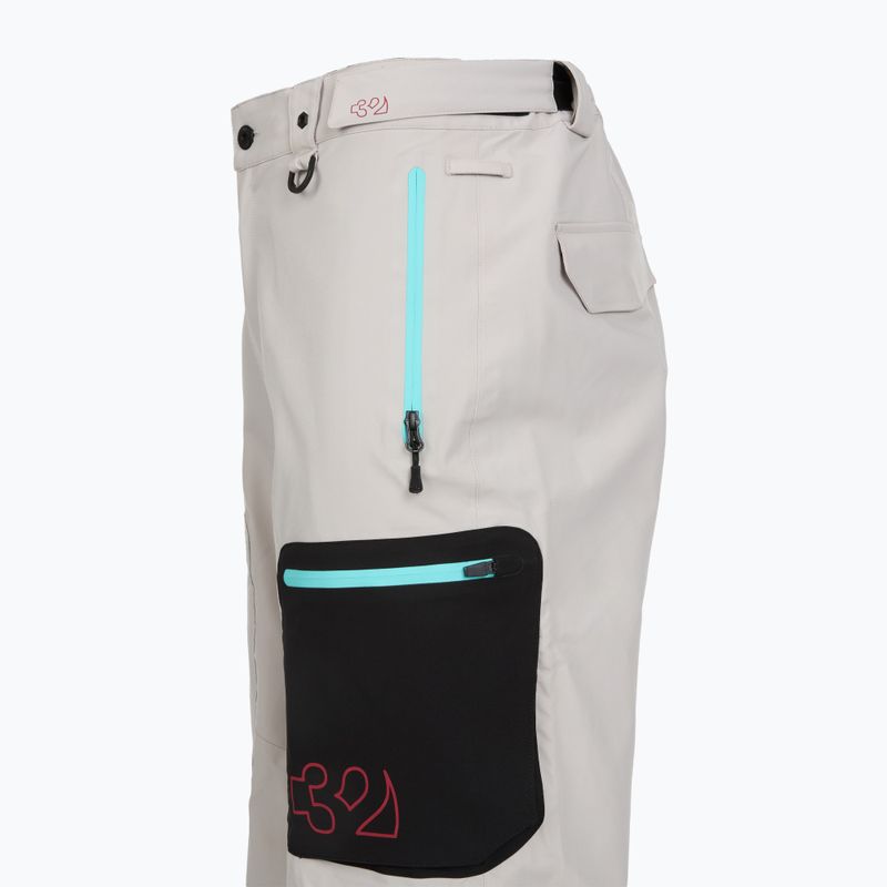 Spodnie snowboardowe męskie ThirtyTwo TM Recycled cement 4