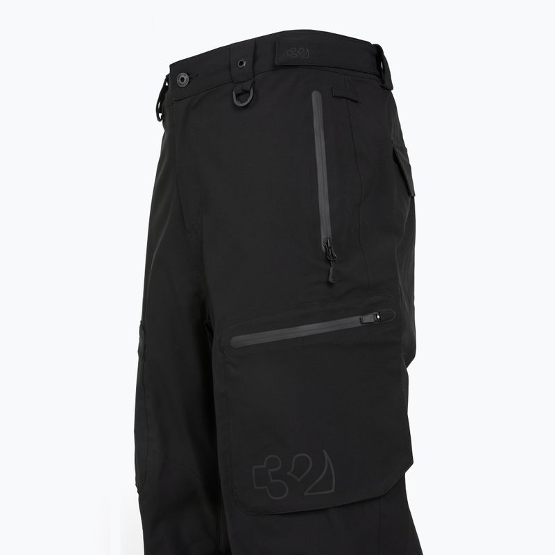 Spodnie snowboardowe męskie ThirtyTwo TM Recycled black 3