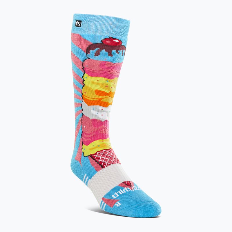 Skarpety snowboardowe damskie ThirtyTwo Double aqua