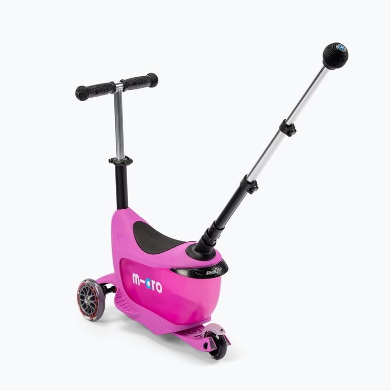 Hulajnoga trójkołowa dziecięca Micro Mini2go Deluxe Plus pink 3