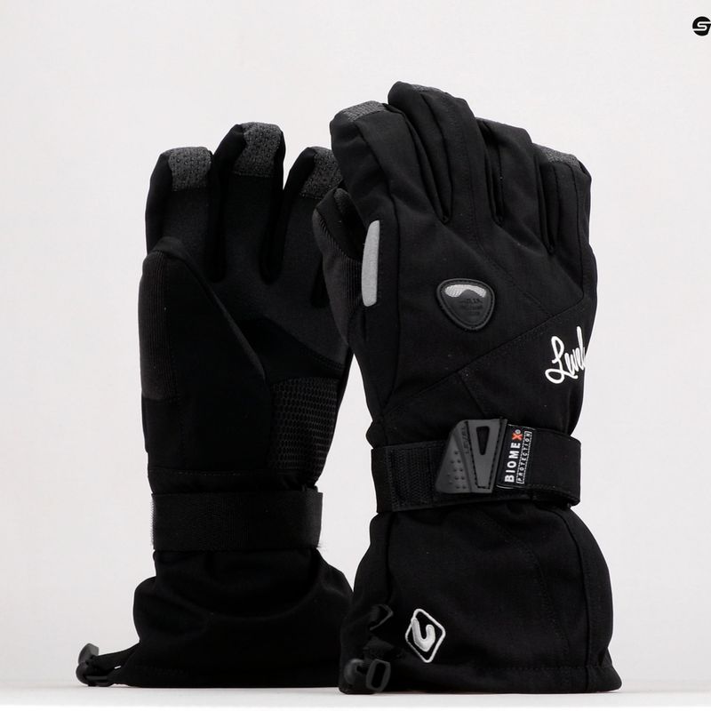 Rękawice snowboardowe damskie Level Butterfly 2021 black 7