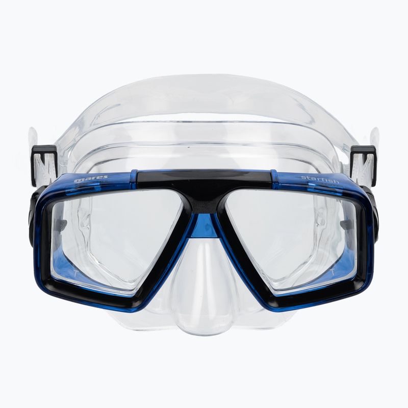 Maska do nurkowania Mares Starfish blue/clear 2