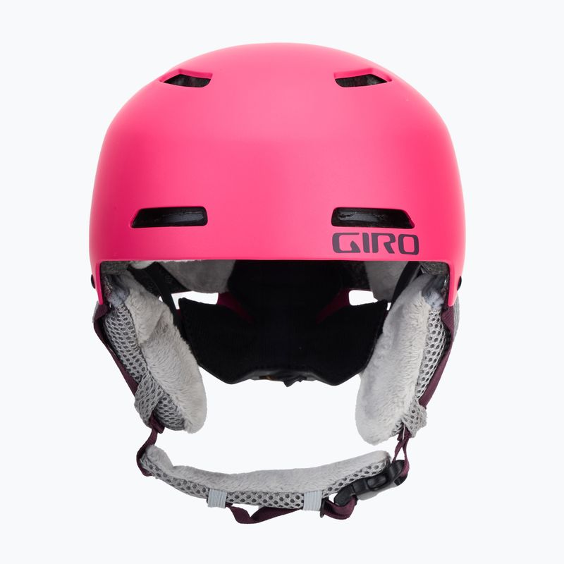 Kask narciarski dziecięcy Giro Crue matte bright pink 2