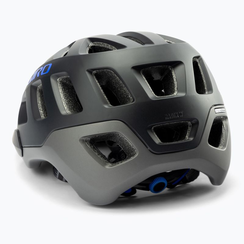 Kask rowerowy Giro Radix W matte black/electric purple 4
