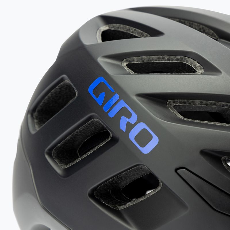 Kask rowerowy Giro Radix W matte black/electric purple 7