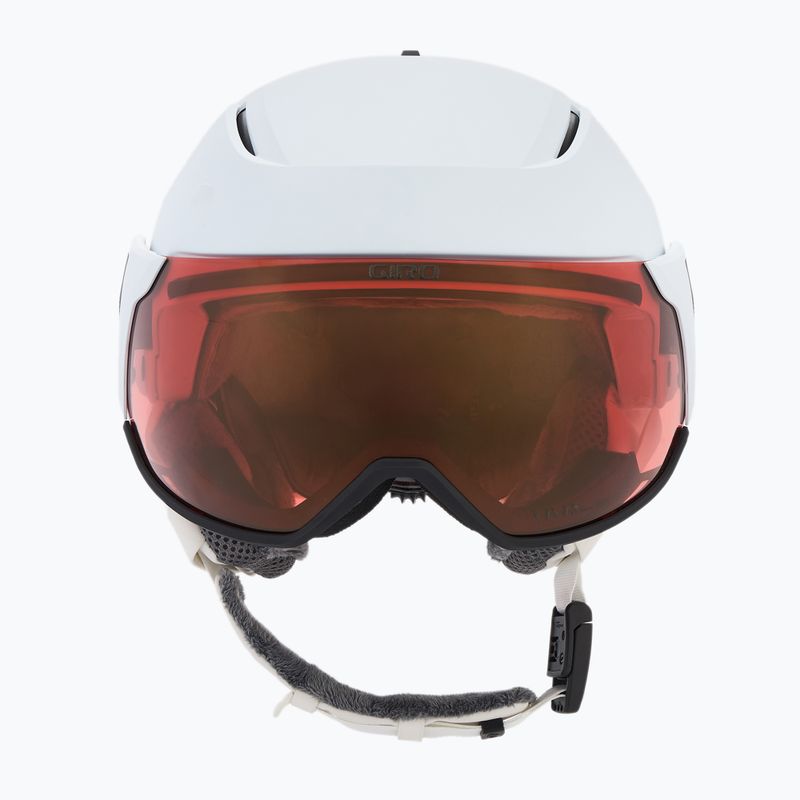 Kask narciarski Giro Aria Spherical matt white/vivid cooper 3
