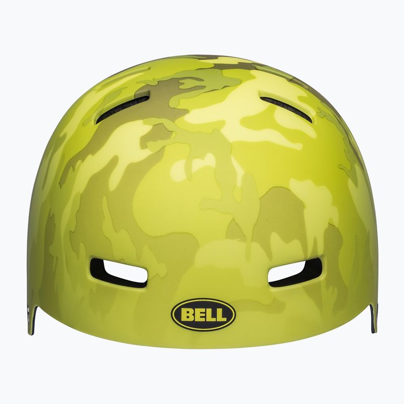 Kask dziecięcy Bell Span Jr matte hiviz yellow/camo 3