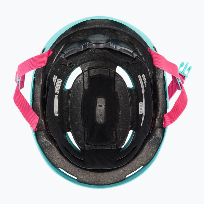 Kask rowerowy dziecięcy Giro Dime FS Jr matte screaming teal 5