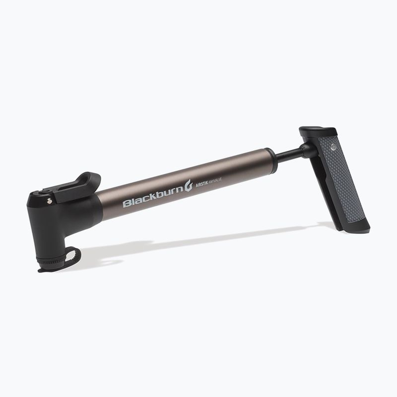 Pompka rowerowa Blackburn Airstick Anyvalve HV 160psi dark grey