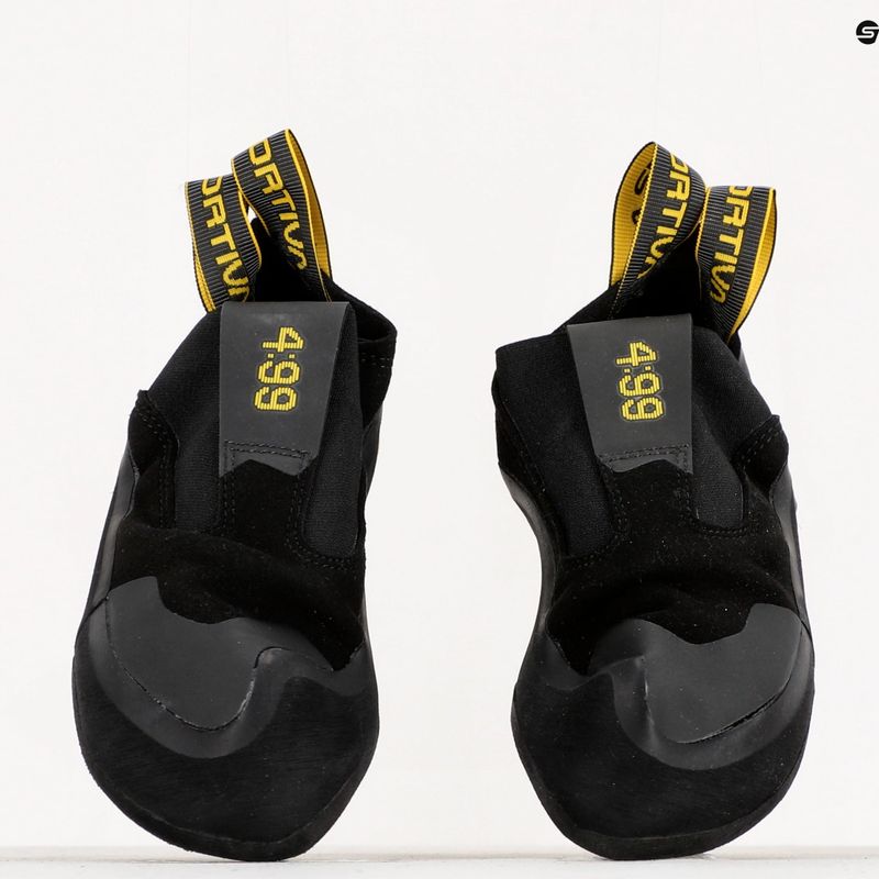 Buty wspinaczkowe La Sportiva Cobra 4.99 black/yellow 10