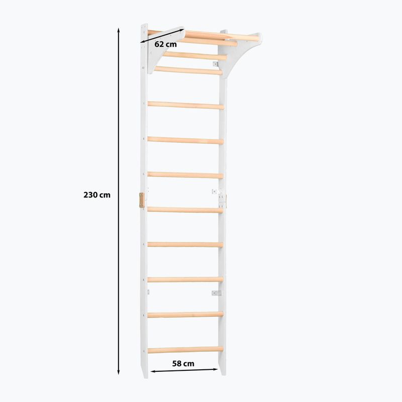 Drabinka gimnastyczna RINAGYM SPR C pure white 2
