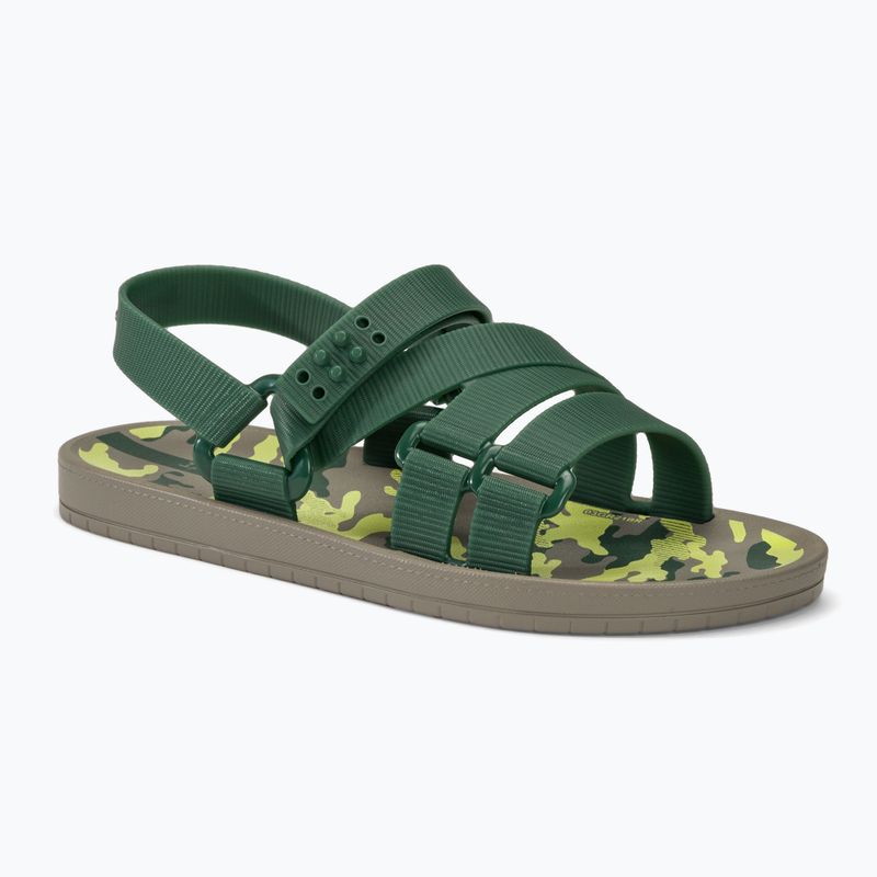 Sandały dziecięce Ipanema Passatempo Papete grey/green