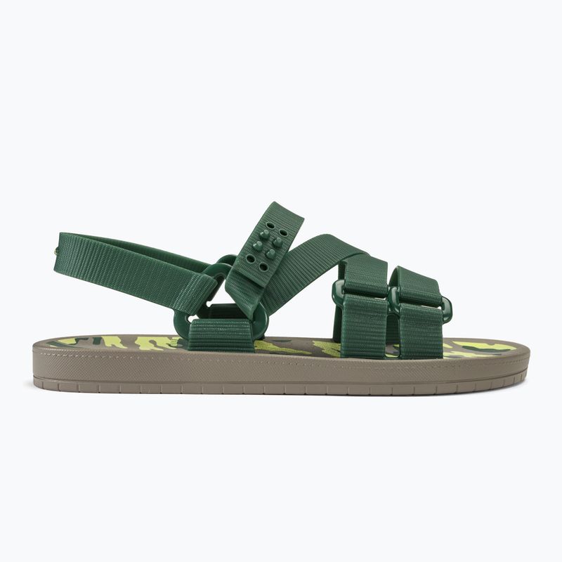 Sandały dziecięce Ipanema Passatempo Papete grey/green 2