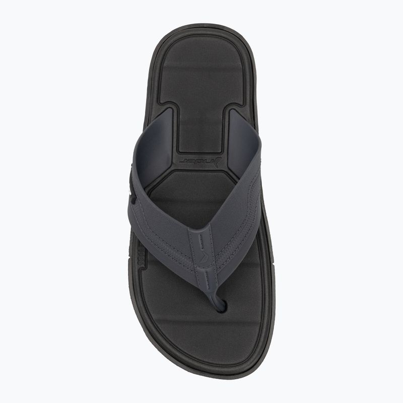 Japonki męskie RIDER Spin Thong Ad black/grey/black 5
