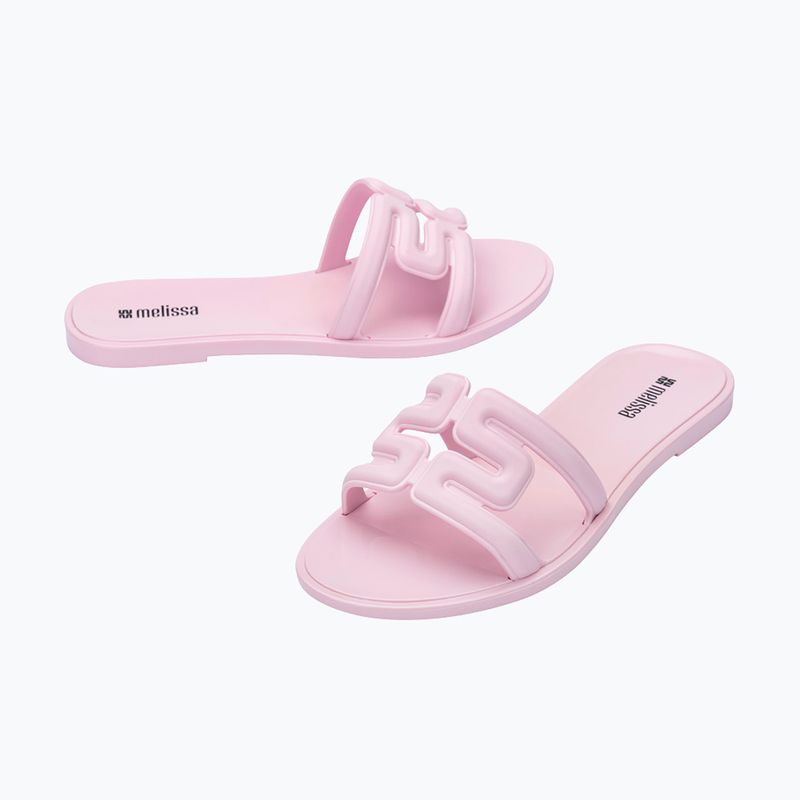 Klapki damskie Melissa M Ad soft pink 11