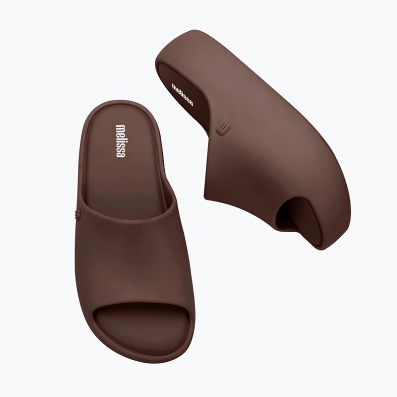 Klapki damskie Melissa Free Platform Ad bronze 12
