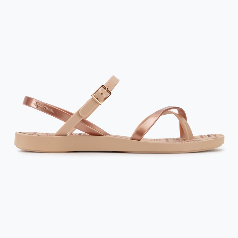 Sandały damskie Ipanema Fashion Sand VIII beige/pink/brown 2