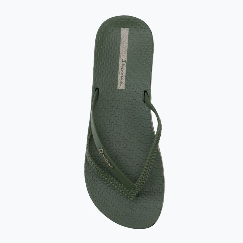 Japonki damskie Ipanema Bossa Soft V green/gold 5