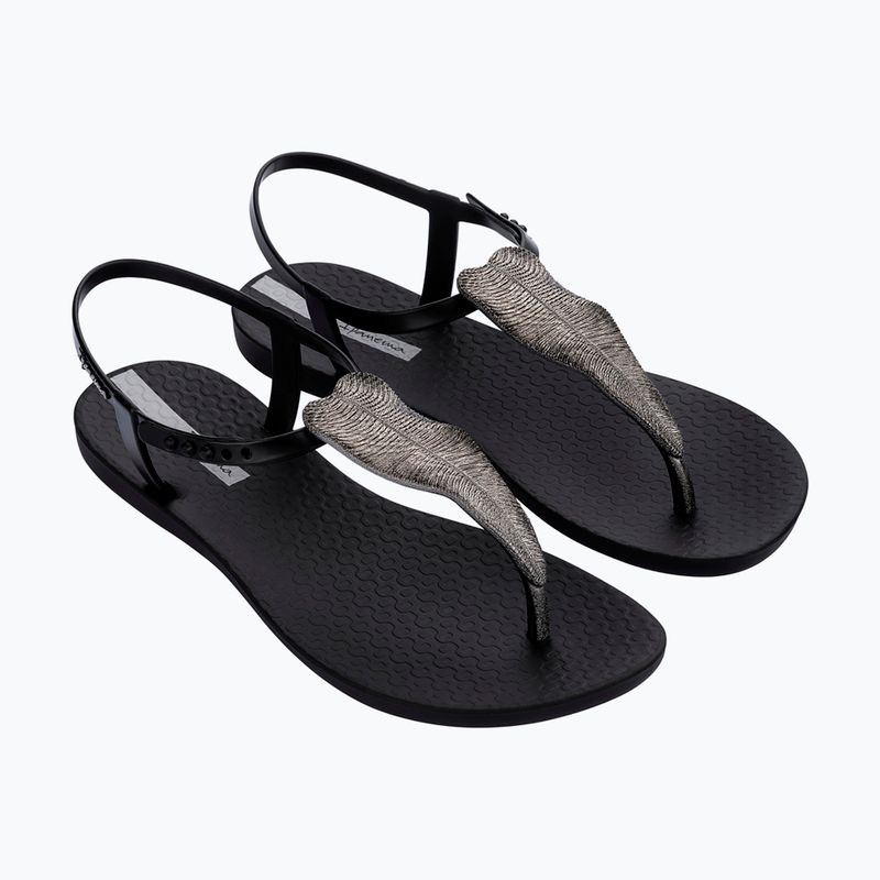 Sandały damskie Ipanema Class Flora black/onix/grey 8
