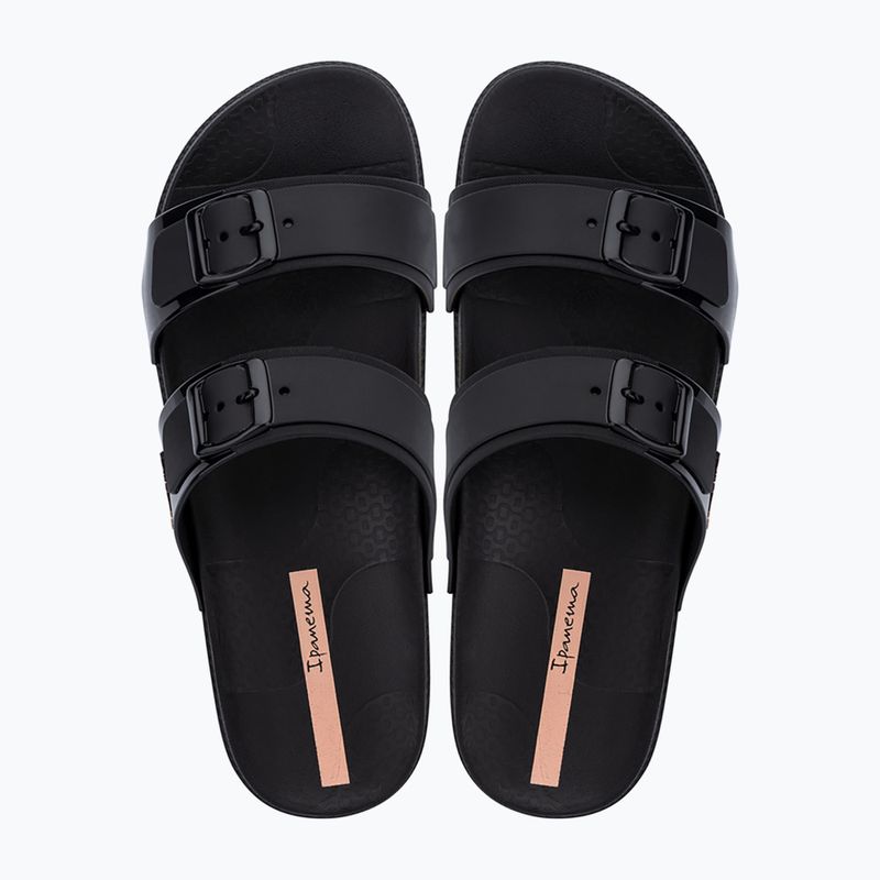 Klapki damskie Ipanema Leme Slide black/beige 10