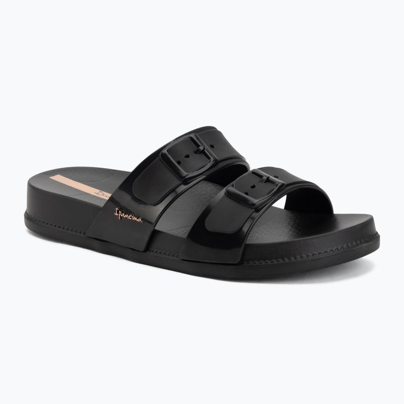 Klapki damskie Ipanema Leme Slide black/beige