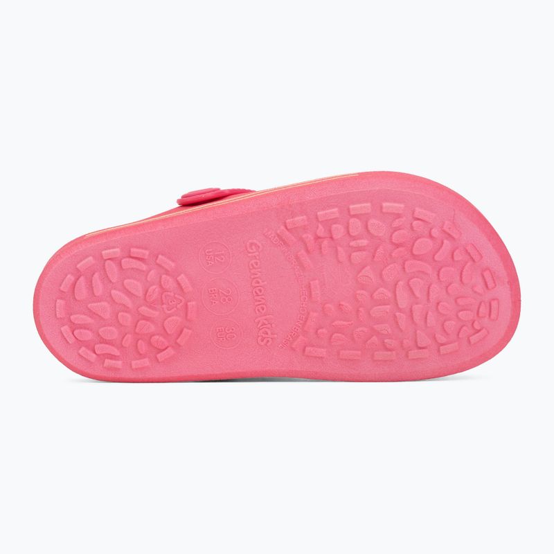Klapki dziecięce Ipanema Motion pink/yellow 5
