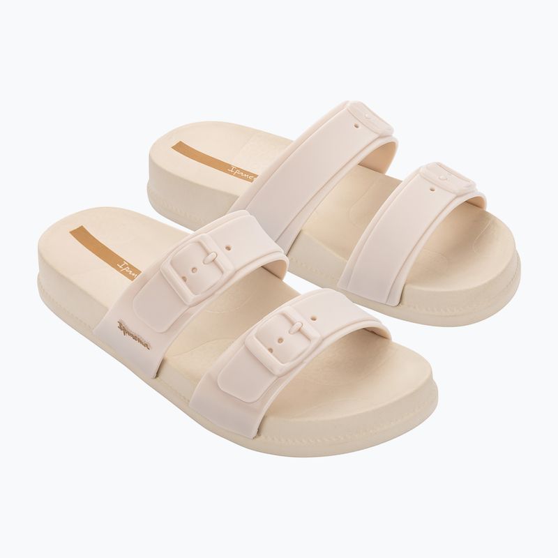 Klapki damskie Ipanema Leme Slide beige/black 9