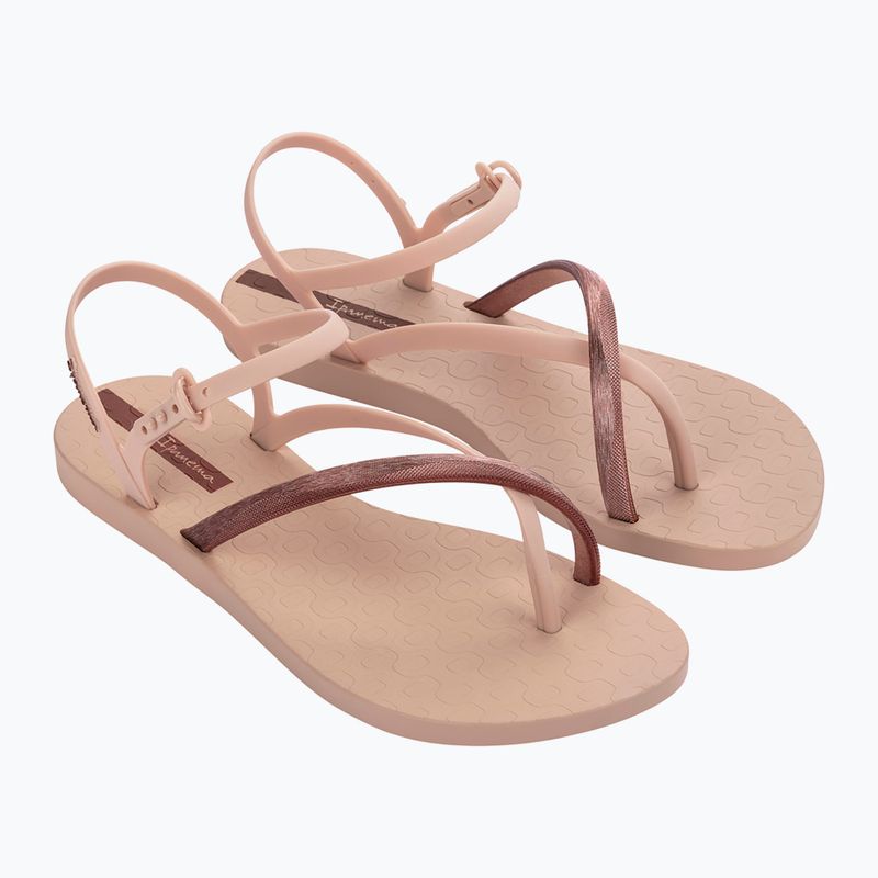 Sandały damskie Ipanema Elegant beige/brown 8