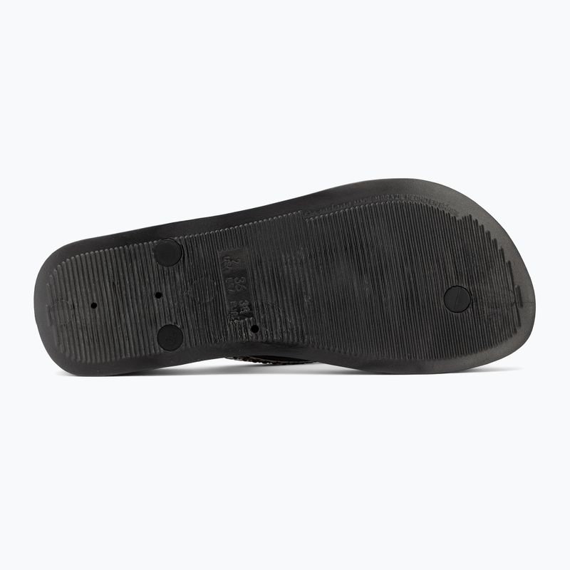 Japonki damskie Ipanema Mesh XI Plat black/black/gold 4