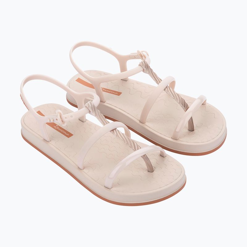 Sandały damskie Ipanema Drip Intense beige/brown 8