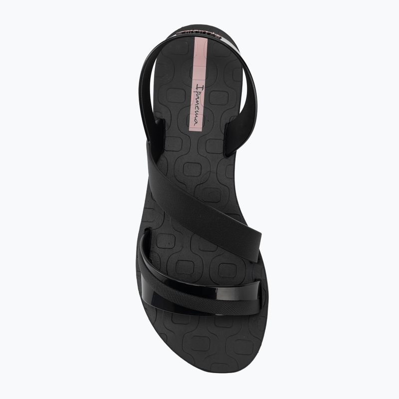 Sandały damskie Ipanema Vibrant Sand black/black/pink 5