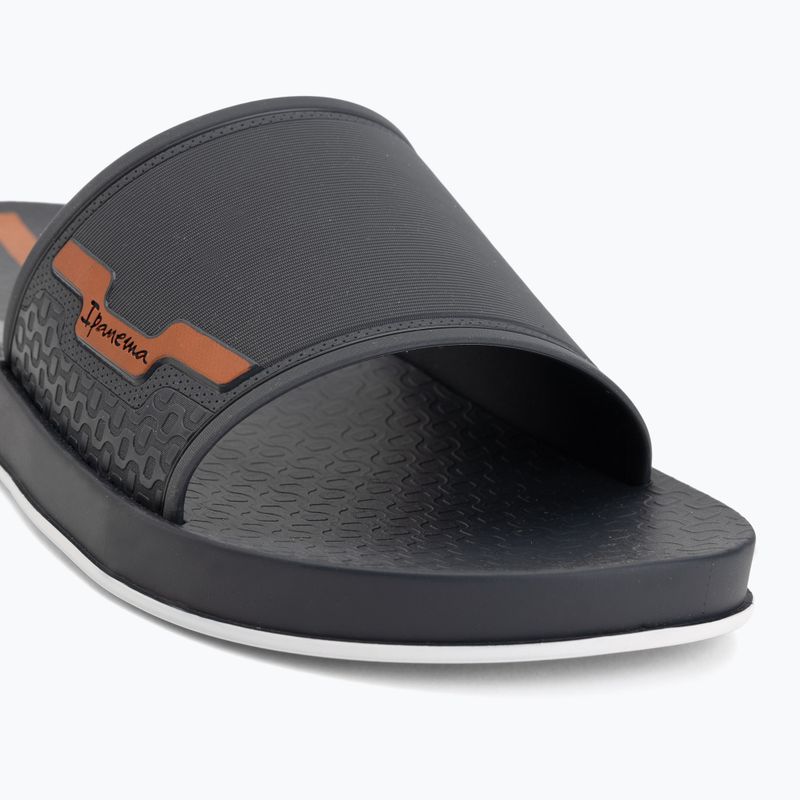 Klapki damskie Ipanema Sporty grey/orange grey 7