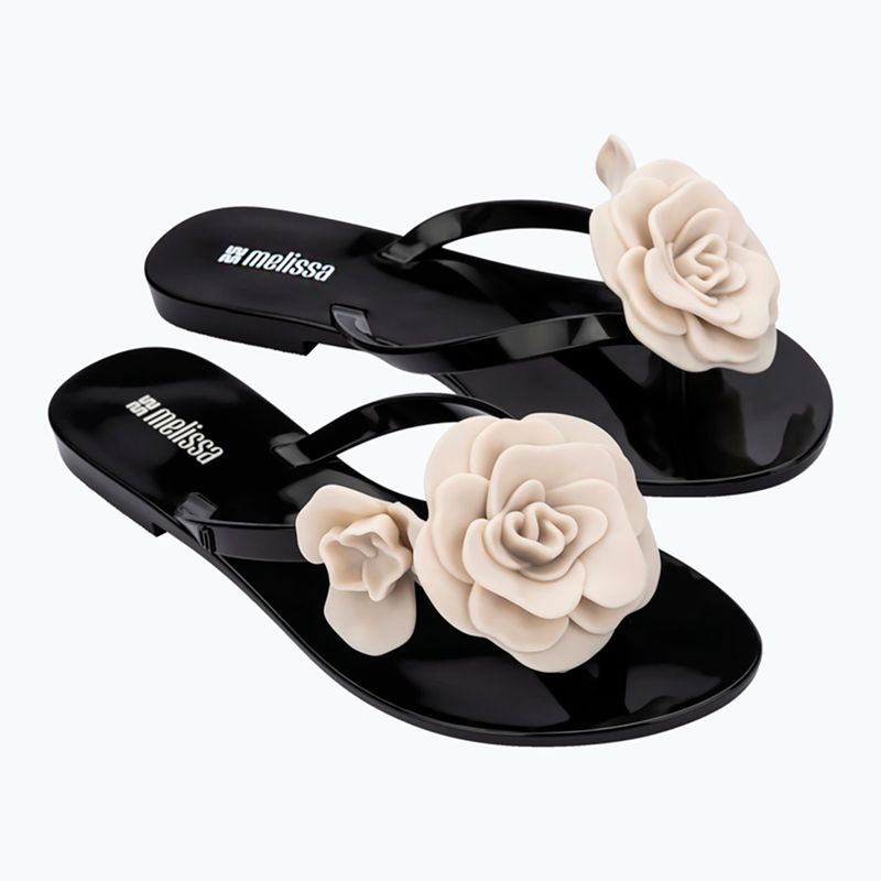 Japonki damskie Melissa Harmonic Petals Ad black/beige 10